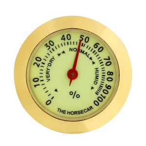 Cigar Hygrometer 36mm Mini Luminous Hygrometer for Cigar Humidor - Bild 1 von 12
