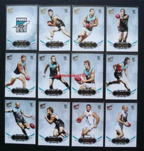 2009 Select Pinnacle Premium Port Adelaide Team Set T/C 12 Cards Gold Foil - Foto 1 di 1