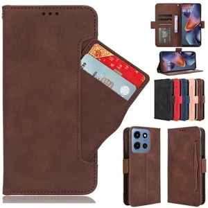 For Motorola Moto G Power (2025), Separable Card Slot Leather Wallet Case Cover - Picture 1 of 29