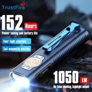 Trustfire X3 Rechargeable EDC Flashlight 1050LM Magnet Red or UV Light , Pointer - Picture 1 of 28