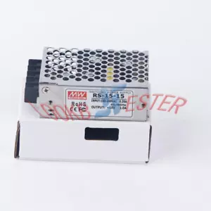 1PC NEW RS-15-15 15V 1A 15W for MEANWELL Single channel switching power supply - Picture 1 of 1
