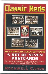 postkarten. classic reds full set of 7, (just open for the scan) - Bild 1 von 1