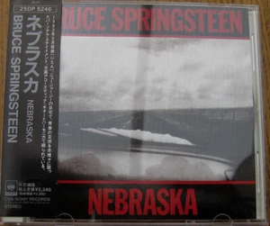 BRUCE SPRINGSTEEN| Nebraska JAPAN CD 25DP 5246 1988 OBI s14125 - Picture 1 of 1