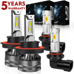 For Chevy HHR 2006-2007 2011 LED Headlights Bulbs High Low Beam Fog Light V15QC - Bild 1 von 17