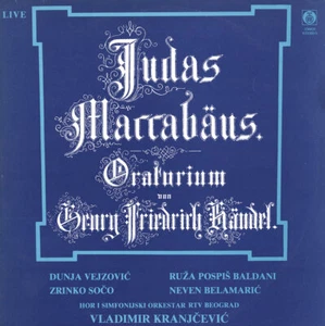 HANDEL Judas Maccabaeus VEJZOVIC POSPIS-BALDANI BELAMARIC RTB 2LP Stereo LIVE NM - Picture 1 of 3