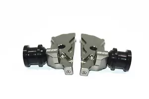 MAD-MOTO Swingarm Spools Stand Screws Slider For YAMAHA YZF R3 2015-2023 GREY - Picture 1 of 6