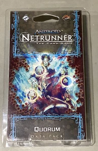 Fantasy Flight Games Android Netrunner LCG - Quorum Data Pack - New 2016 - Picture 1 of 2