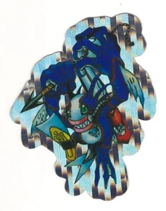 Digimon - Divermon - Vending Machine Sticker - Picture 1 of 1