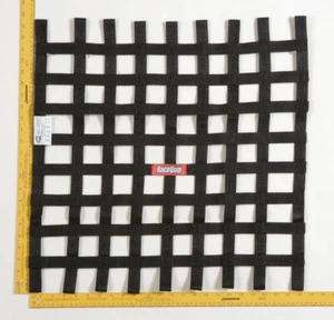 RaceQuip 726009 24 X 24 SFI RIBBON NET BLACK - Picture 1 of 1