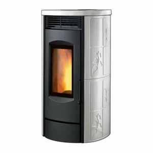 Stufa pellet Caminetti Montegrappa ALPINA NX10 EVO2 10kW canalizz. 3 ventilatori - Imagen 1 de 1