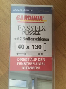Gardinia Plissee Easyfix, Farbe schiefer, Gr. 40 x 130 cm - Bild 1 von 2
