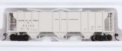 HO 47' PS-2 2893 cu ft Covered Hopper IC Illinois Central NIB NOS # 932-7969 - Image 1 of 3