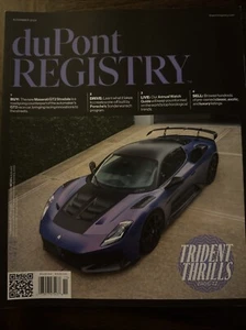 DuPont Registry Magazine November 2024 TRIDENT THRILLS MASERATI STRADALE Watch - Picture 1 of 7