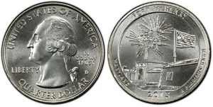 2013-D Fort McHenry Maryland National Parks NP ATB 25C Quarter Denver mint NPD19 - Picture 1 of 1