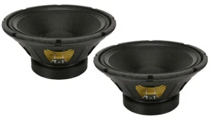 2x Eminence Delta-12LFA 12" Midbass Woofer Bass Guitar Speaker 1000W Subwoofer - Picture 1 of 6