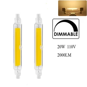 Dimmable R7s LED COB Light Bulbs Floodlight Worklight J Type Double Ended Lamp - Picture 1 of 12