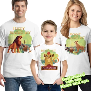 Lion King Birthday Shirt, Lion King party, Lion King family birthday shirt - Picture 1 of 3