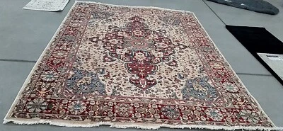 Alfombra Mancha Trasera Marfil/Rojo 8'-0" x 10'-0", Precio Reducido 1172765593 KSN305K-8 Foto 1 de 4