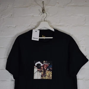 Actual Fact Biggie & Tupac Friends 4 Life Hip Hop 2Pac Black Tee T-shirt - Picture 1 of 3