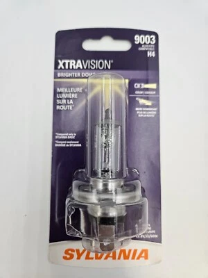Sylvania Xtra Vision 9003 HB2 H4 60/55W Head Light Replacement Hi Low--NEW - Image 1 of 2