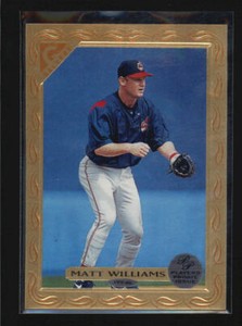MATT WILLIAMS 1997 TOPPS GALLERY PLAYERS PRIVATE ISSUE #49 (BV=$8) AF6259
