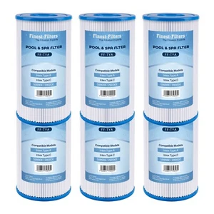 Schwimmbad Filter Kartuschen Kompatibel Für bestway 3 Intex Art A Oder C 6Pack - Bild 1 von 4