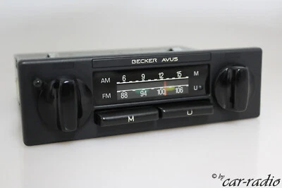 Original Becker Avus 801 MU Oldtimer Radio 1 DIN Vintage Classic Autoradio FM AM - Bild 1 von 4