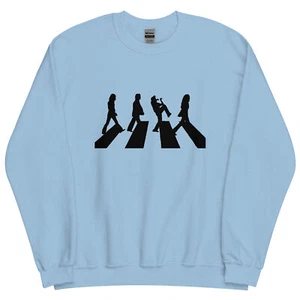Raygun Breakdancing Olympics Beatles Abbey Road Unisex Sweatshirt - Bild 1 von 4