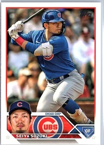 Seiya Suzuki 2023 Topps Baseballkarte 183 Chicago Cubs - Bild 1 von 2