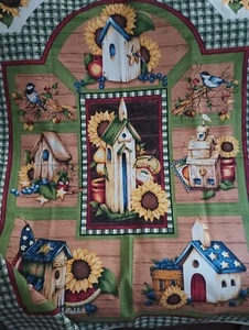 1 Panel "Winghaven" Cotton Wall Hanging - Picture 1 of 1