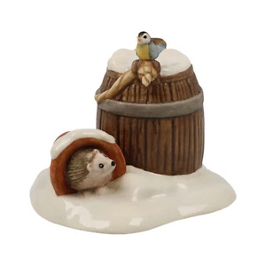 Goebel Small Hideaway 2024 Christmas New XMAS Hedgehog Original Box Christmas Winter Forest - Picture 1 of 6