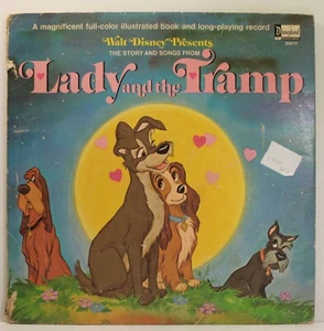 Lady and the Tramp Walt Disney LP [Disneyland 3917] - Imagen 1 de 8
