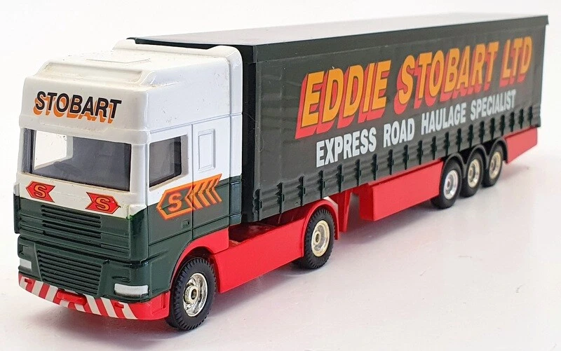 Corgi 1/64 Scale TY87001 - DAF 95' Curtainside Trailer Eddie Stobart - Image 1 of 4