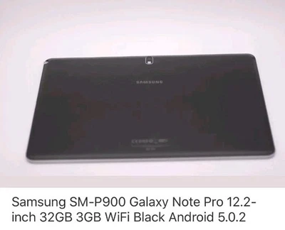 Samsung Galaxy Note Pro SM-P905 32GB, Wi-Fi + 4G (Verizon), 12.2in - Black - Image 1 of 2
