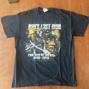 Baltimore Ravens Ray's Last Ride The End of an Era 1996-2013 Shirt - Medium - Picture 1 of 3