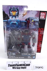 Quake Sealed MOSC Deluxe Generations - Titans Return Transformers - Imagen 1 de 3
