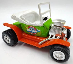 Vintage 1970s Tonka Thunder Hubs Pressed Steel & Plastic Hot Rod Roadster / USA - Bild 1 von 8