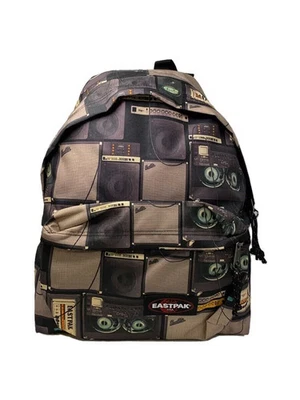 EASTPAK Backpack Brown All-Over Print - Image 1 of 4
