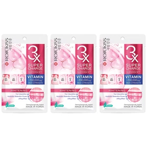 Rojukiss Supercharge Supersoft Whitening Mask 1'S X 3PCS - Picture 1 of 3