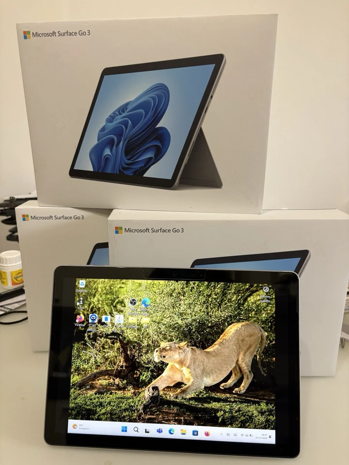 MICROSOFT Surface Go 3 Intel Pentium Gold Processor 64 Gb Go Gt 4gb Ram Platinum - Immagine 1 di 2