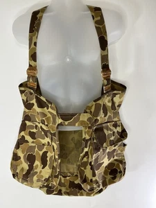 Vintage Gamehide Duck Camo Hunting Vest Detachable Game Pouch Size Medium - Picture 1 of 9