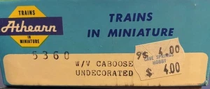 Athearn HO - Wide Vision Caboose Missouri Pacific Lines 13547 - SWB3 - Picture 1 of 3
