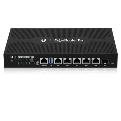 817882020640 Router 5x1GbE 1xSFP PoE ER-6P UBIQUITI - Image 1 of 2