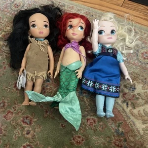 Pocahontas Animator Doll 16" And Two Others - Picture 1 of 6