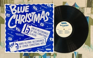 Blue Christmas VA LP Elvis Presley Beach Boys Willie Nelson Merle Haggard EX/EX - Picture 1 of 2