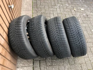 4xkomplette Winterreifen+Felgen 205/55R16 91H für Ford Focus C-Max,Galaxy,Mondeo - Bild 1 von 16