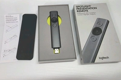 NEW Logitech Spotlight 910-004654 Wireless Presentation Remote Control with USB - Image 1 of 4