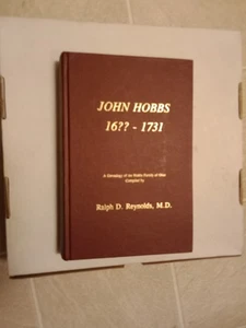 JOHN HOBBS 16??-1731 A Genealogy Of The Hobbs Family Of Ohio Ralph Renyolds - Imagen 1 de 6