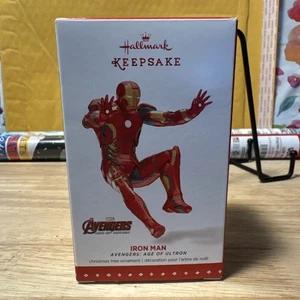 2015 “Iron Man” Hallmark/Keepsake Christmas Ornament Avengers: Age Of Ultron. - Picture 1 of 8
