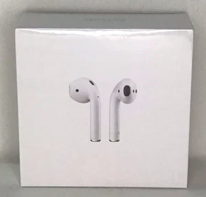Écouteurs sans fil Apple AirPods 2e génération avec étui de charge MV7N2AM/A SCELLÉ - Photo 1 sur 5